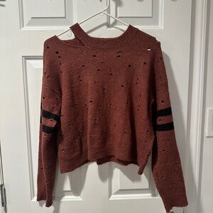 Crop sweater